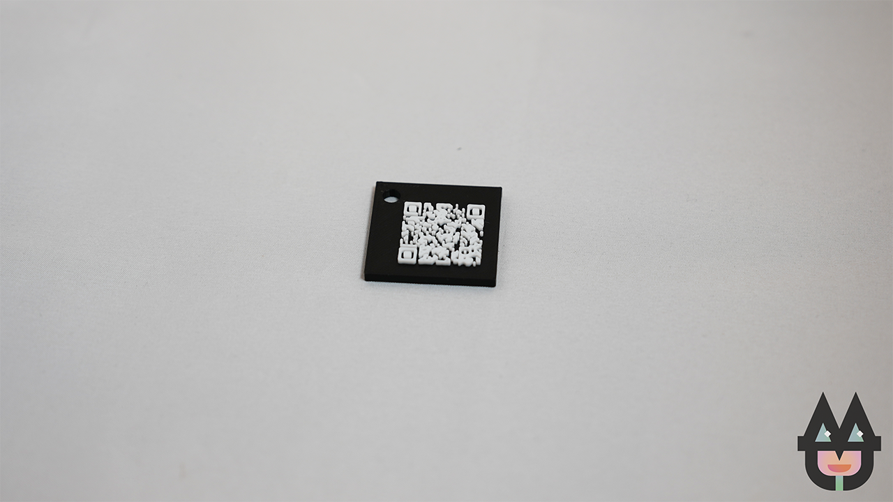 Sleutelhanger QR Code 1